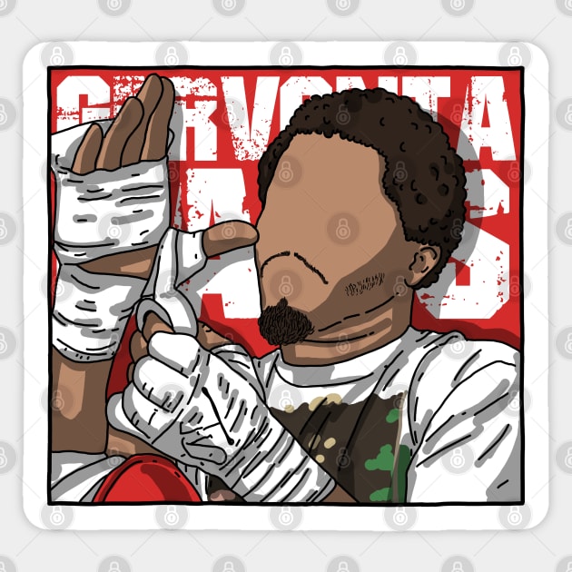 Gervonta Davis Comic Style Sticker by mia_me